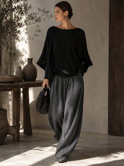 Martina | conjunto de dos piezas: blusa y pantalón