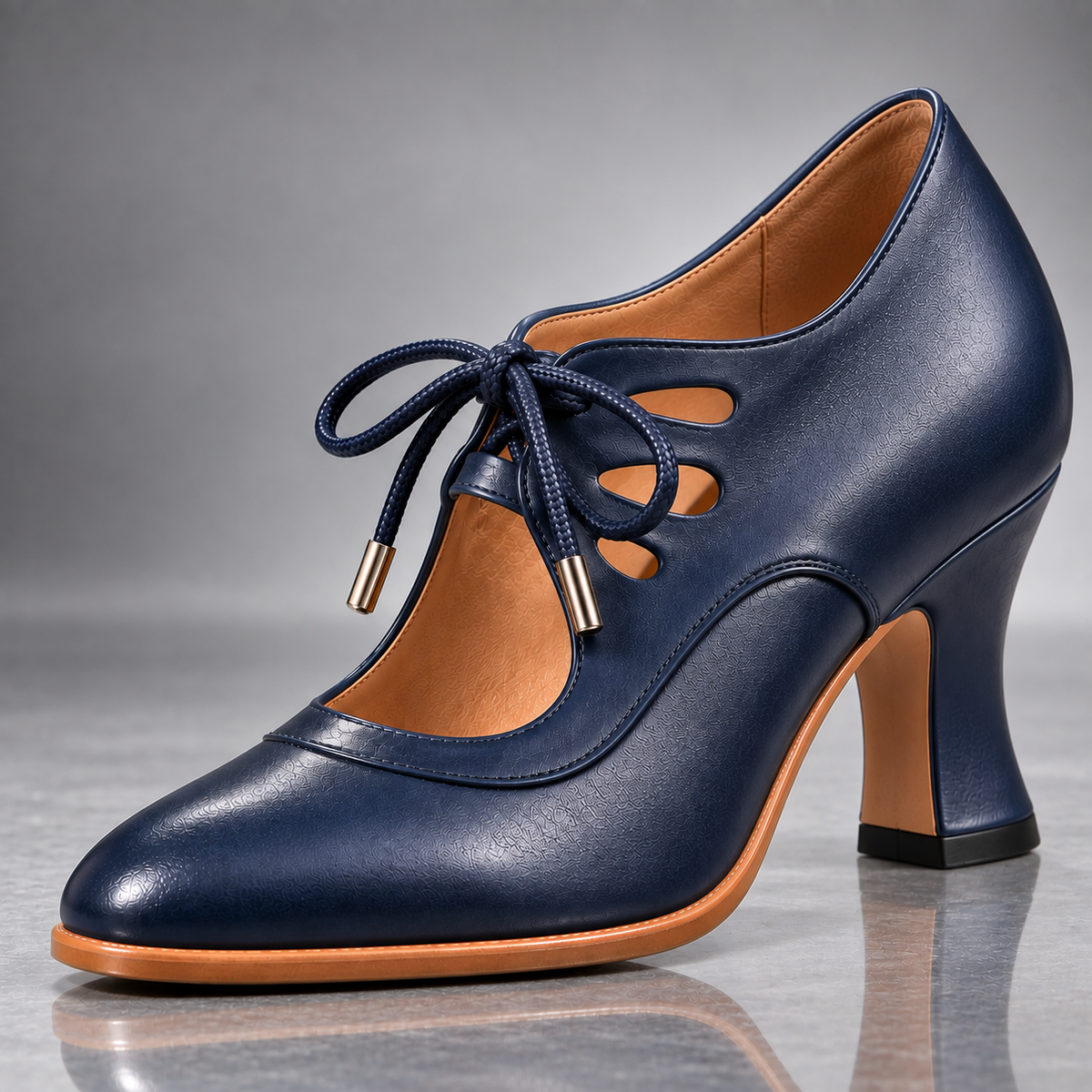 Audrey | Tacones con cordones