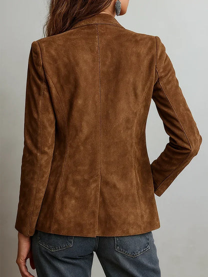 Cristina | Blazer vintage marrón